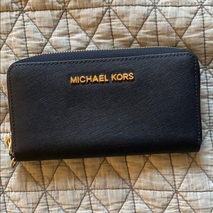 COPY - Micheal Kors Navy Wallet